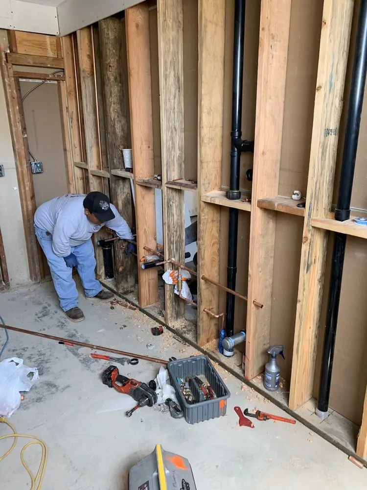 Commercial rough-in plumbing for Water Heater Replacement in Glen Oaks Estates